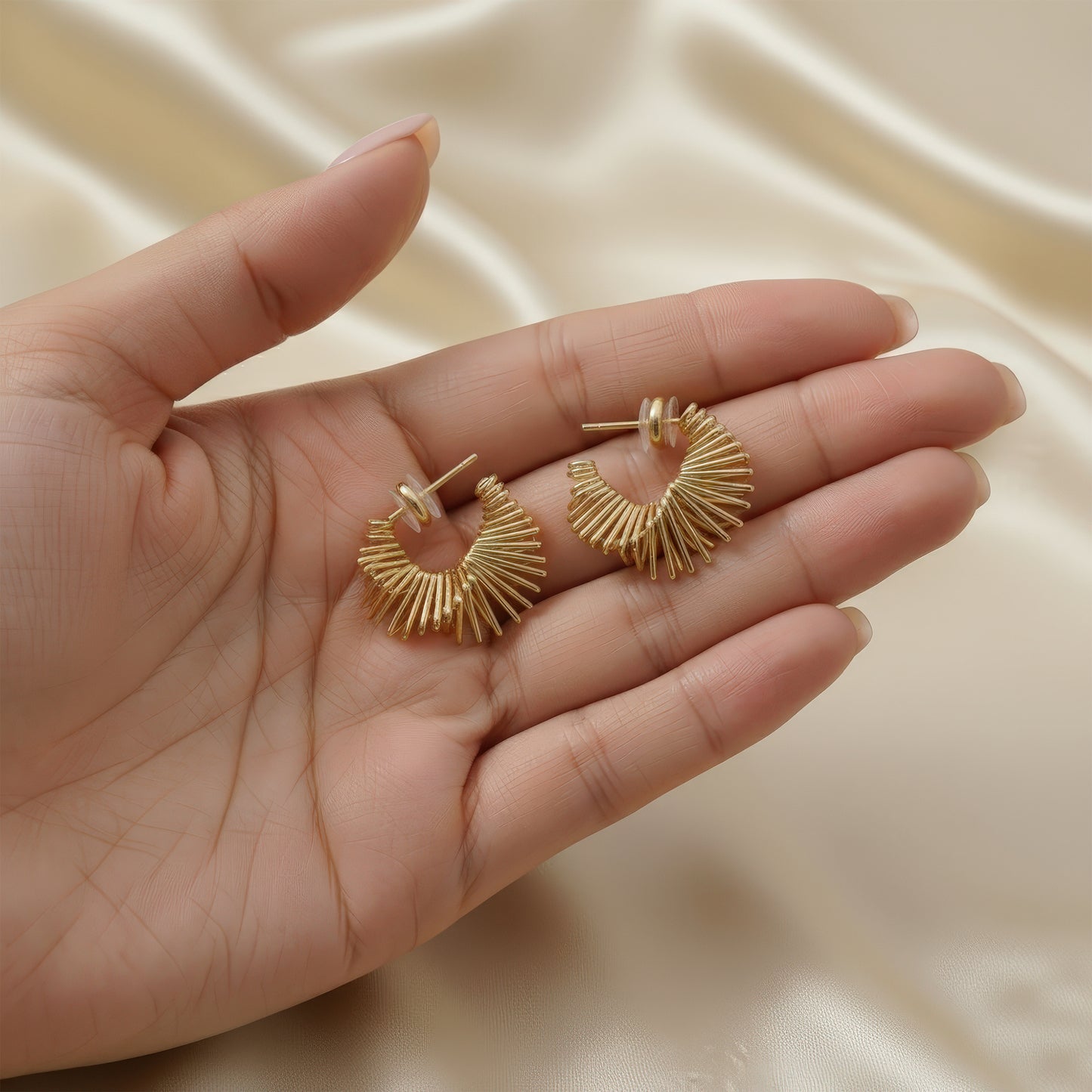 Sunburst Mini Hoops
