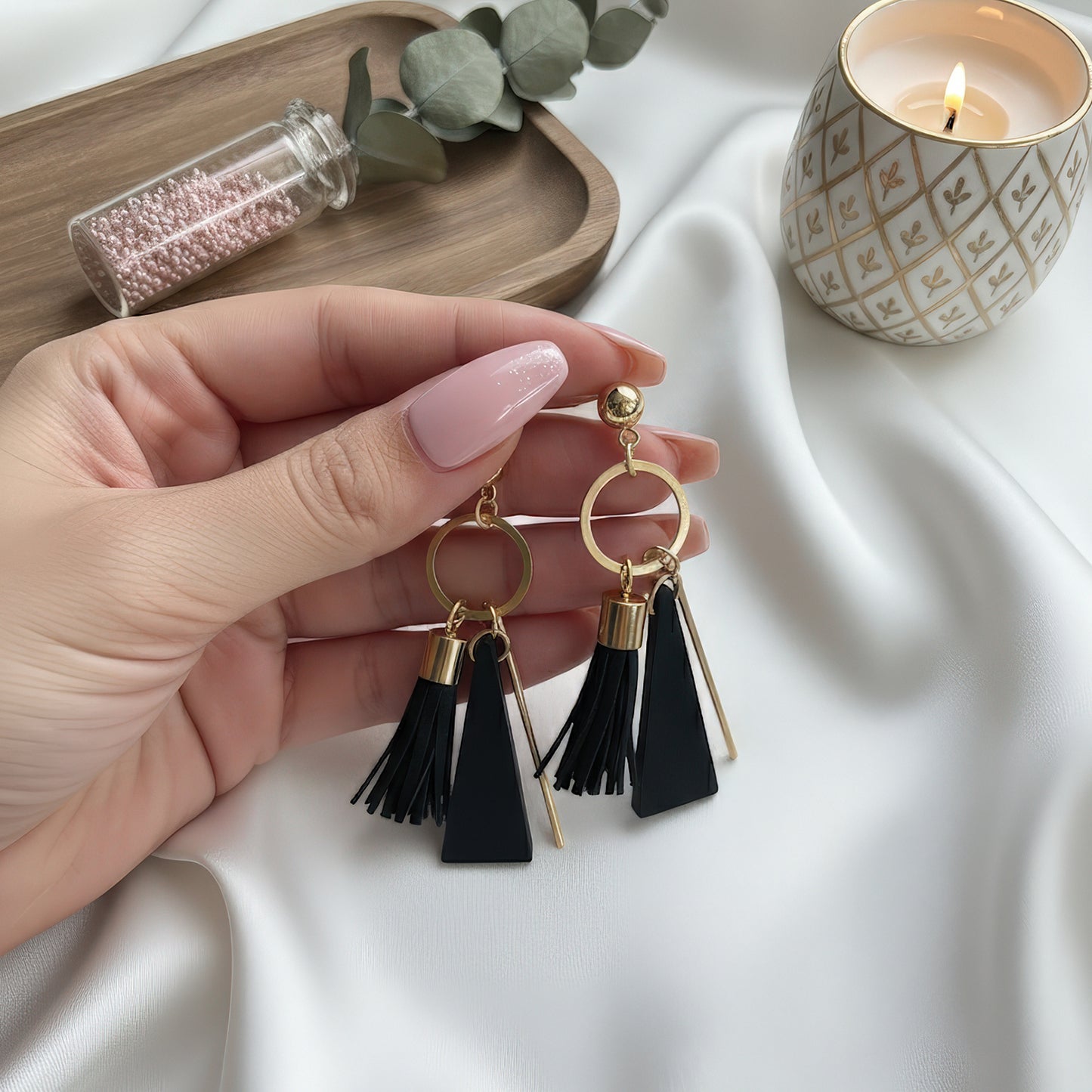 Urban Luxe Tassel Earrings
