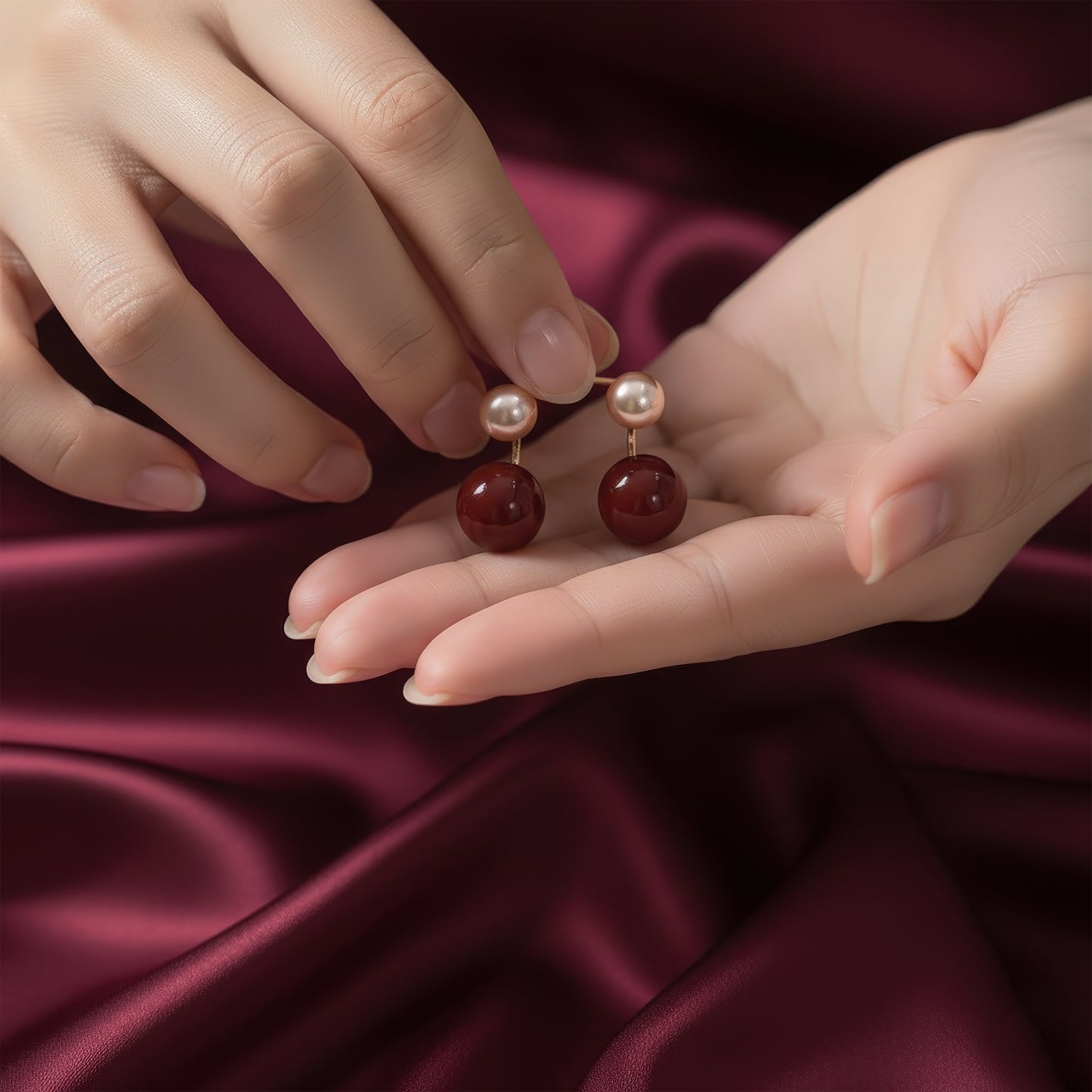 Cherry Pearl Drops