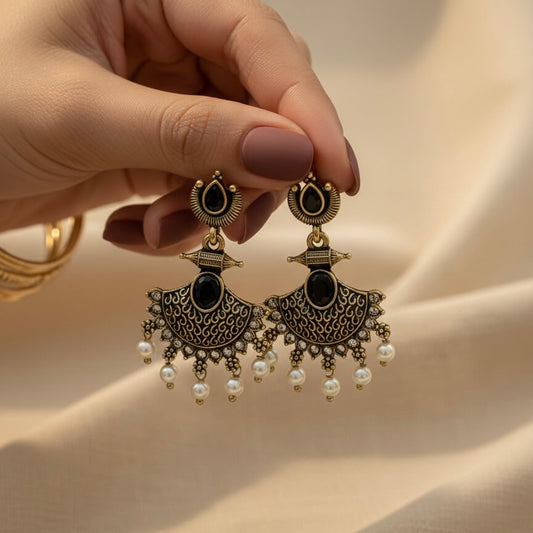 Apsara Jhumki (Black)