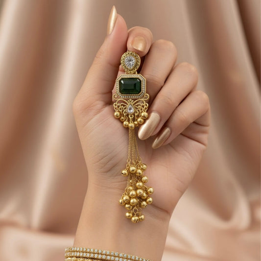 Imperial Grace (Kashmiri Earrings)