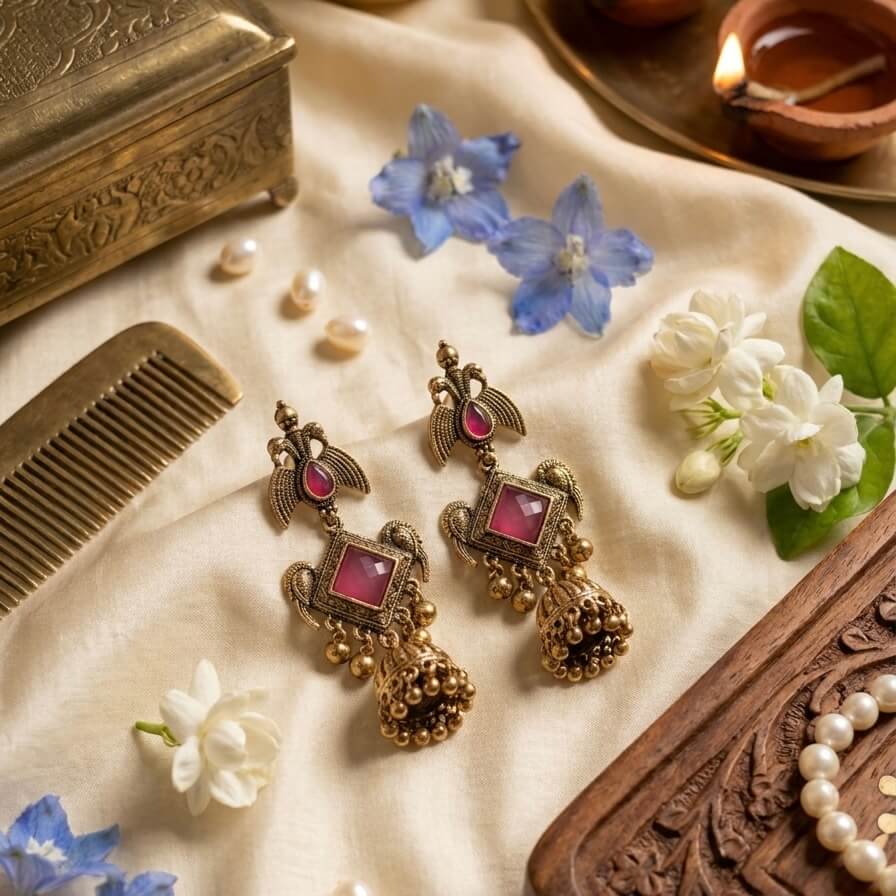 Peacock Charm (Pink)