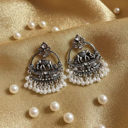 Elephant Royale Jhumkas