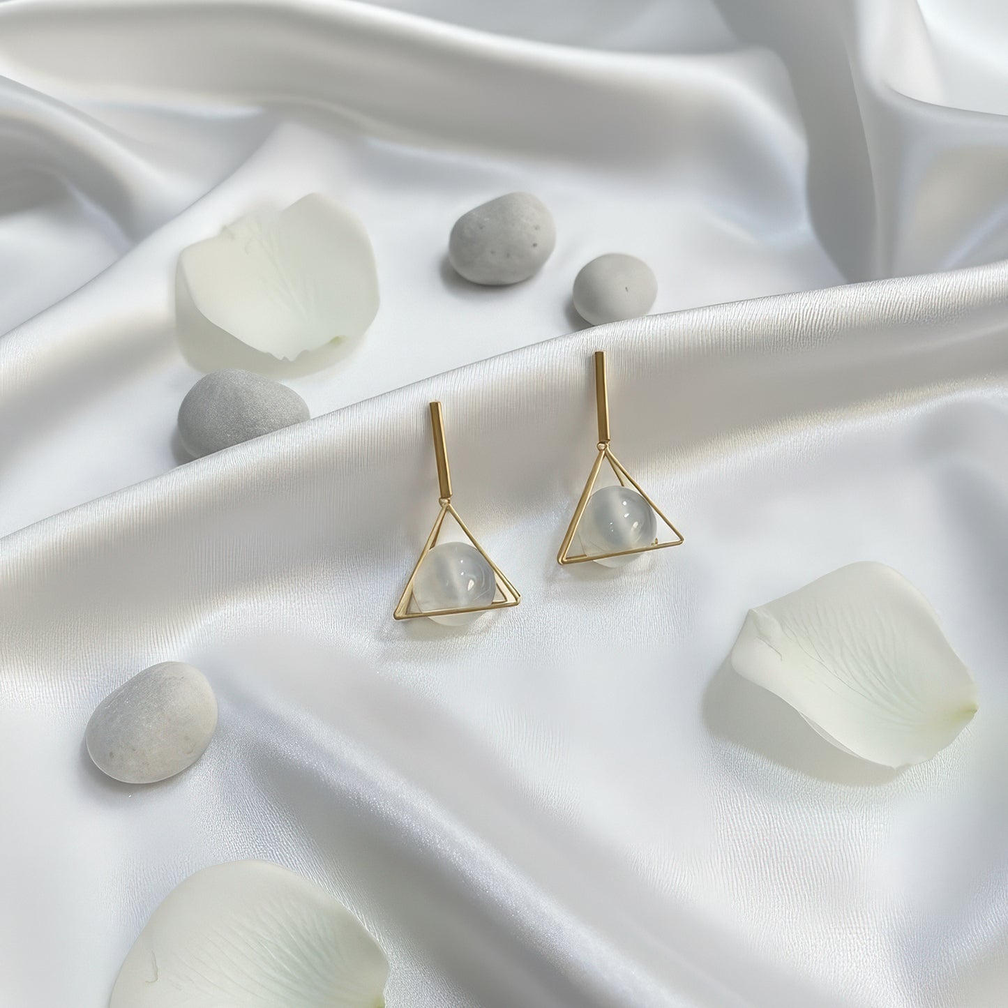 Golden Prism Earrings