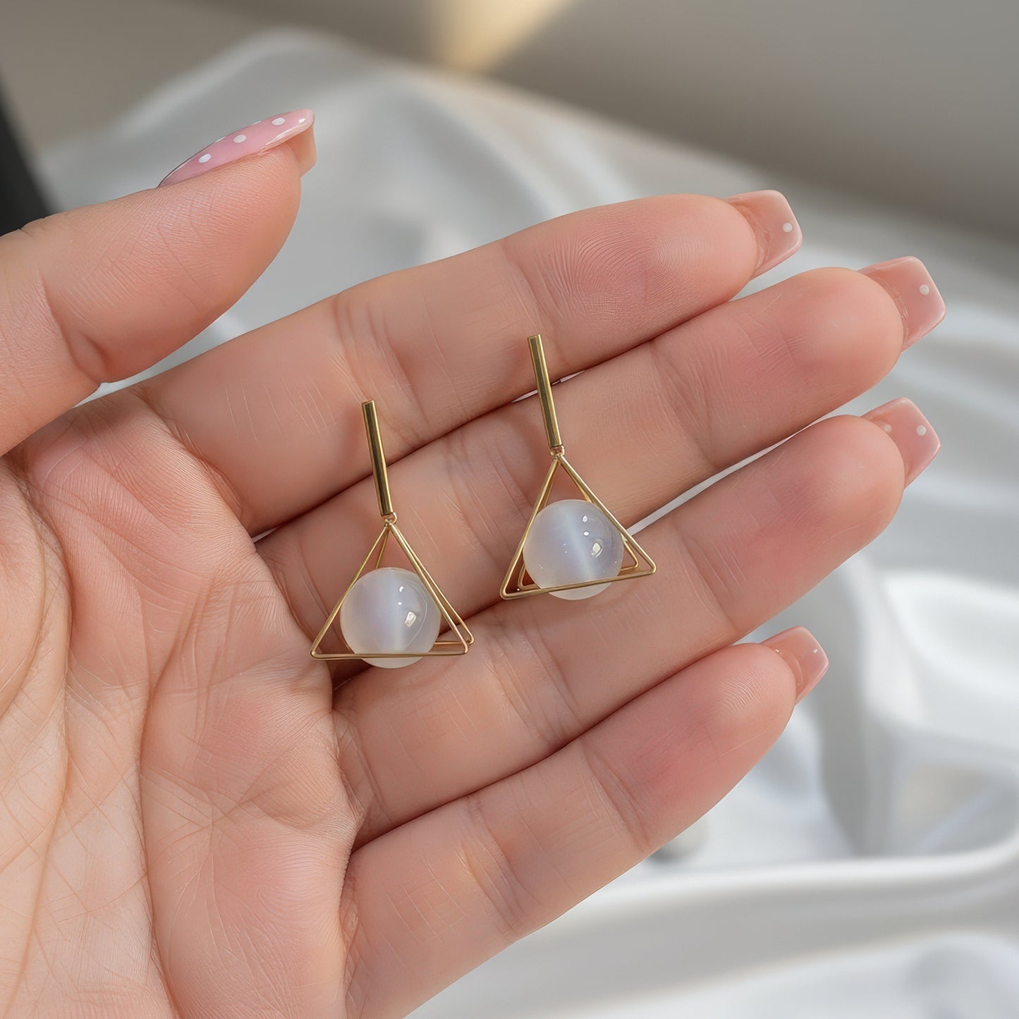 Golden Prism Earrings