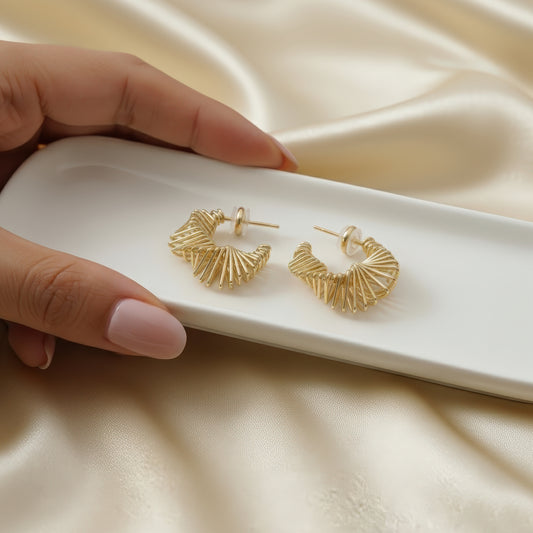 Sunburst Mini Hoops