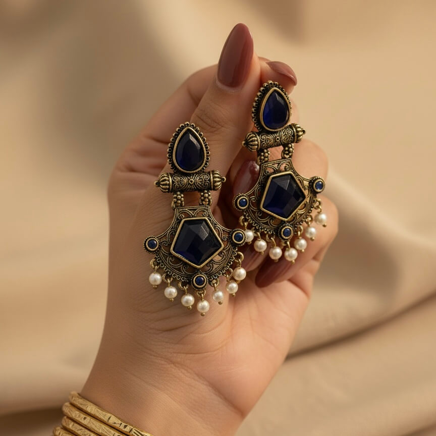 Mrinalini (Dark Blue)