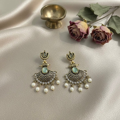 Apsara Jhumki (Pastel Green)