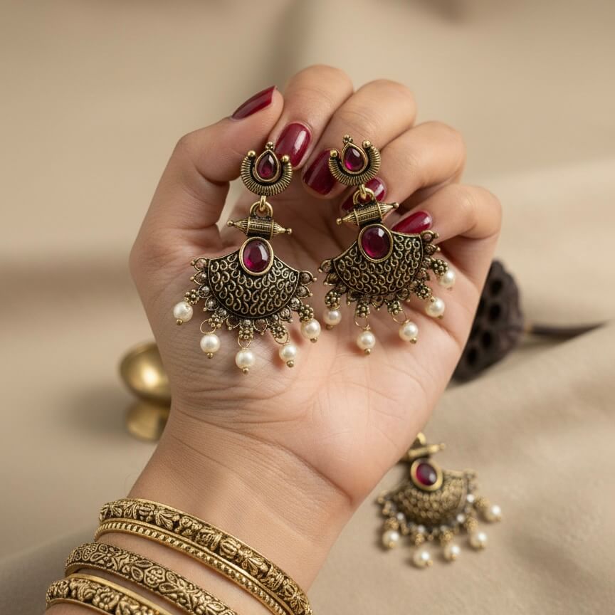 Apsara Jhumki (Pink)
