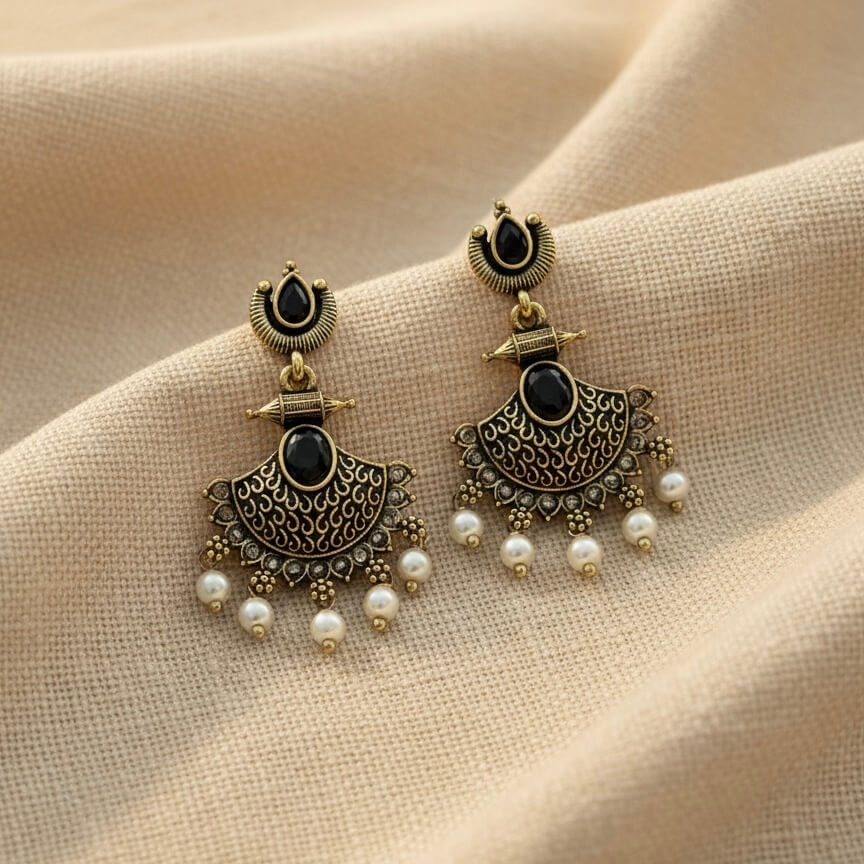 Apsara Jhumki (Black)
