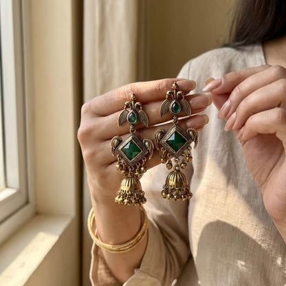 Peacock Charm (Green)