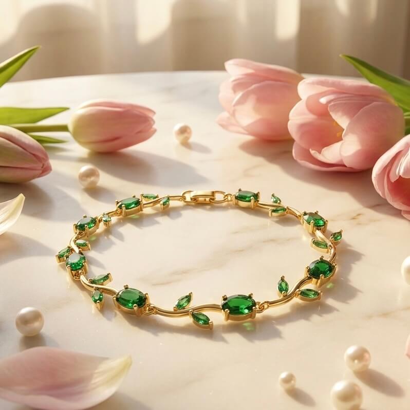 Tulip Bracelet (Green)