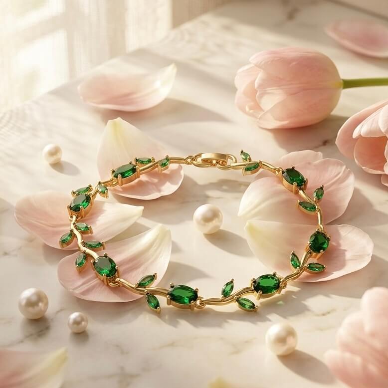 Tulip Bracelet (Green)