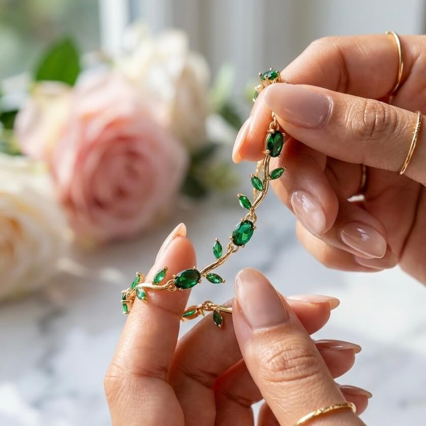 Tulip Bracelet (Green)