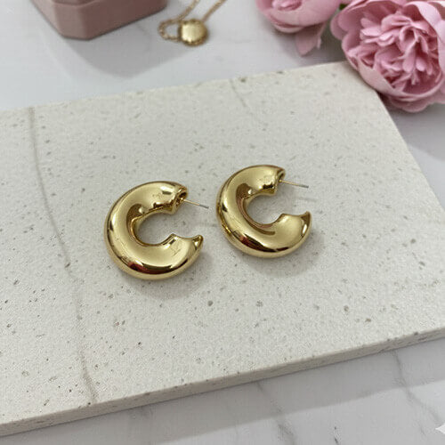 Bold Gold Hoops